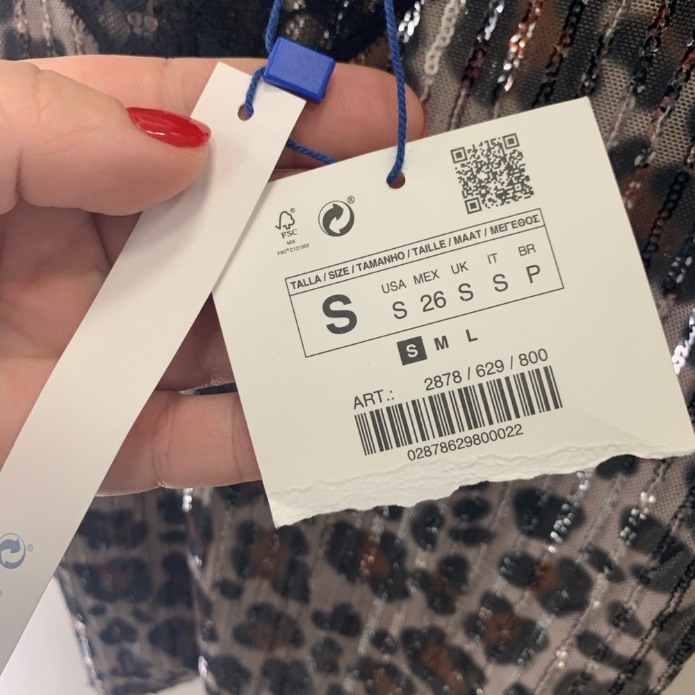 Zara | Leopard Tank Top/Cami - Picture 4 of 5